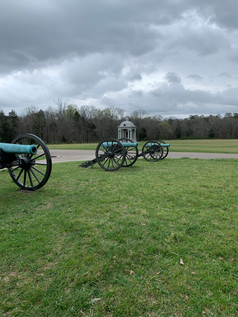 Cannon at Chickamauga battlefield